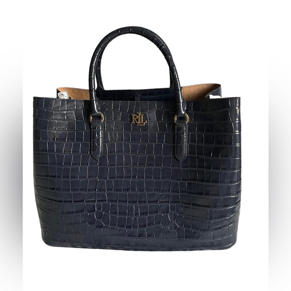 Lauren Ralph Lauren Bags Nwt Lauren Ralph Lauren Embossed Leather